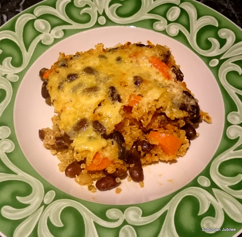 Suburban Jubilee Quinoa and Black Bean Bake