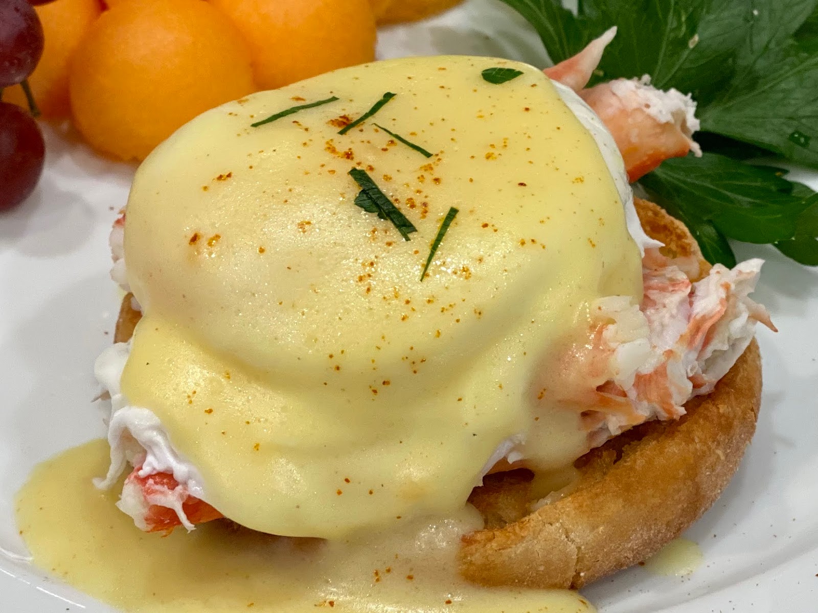 GREAT EATS HAWAII KING CRAB BENEDICT