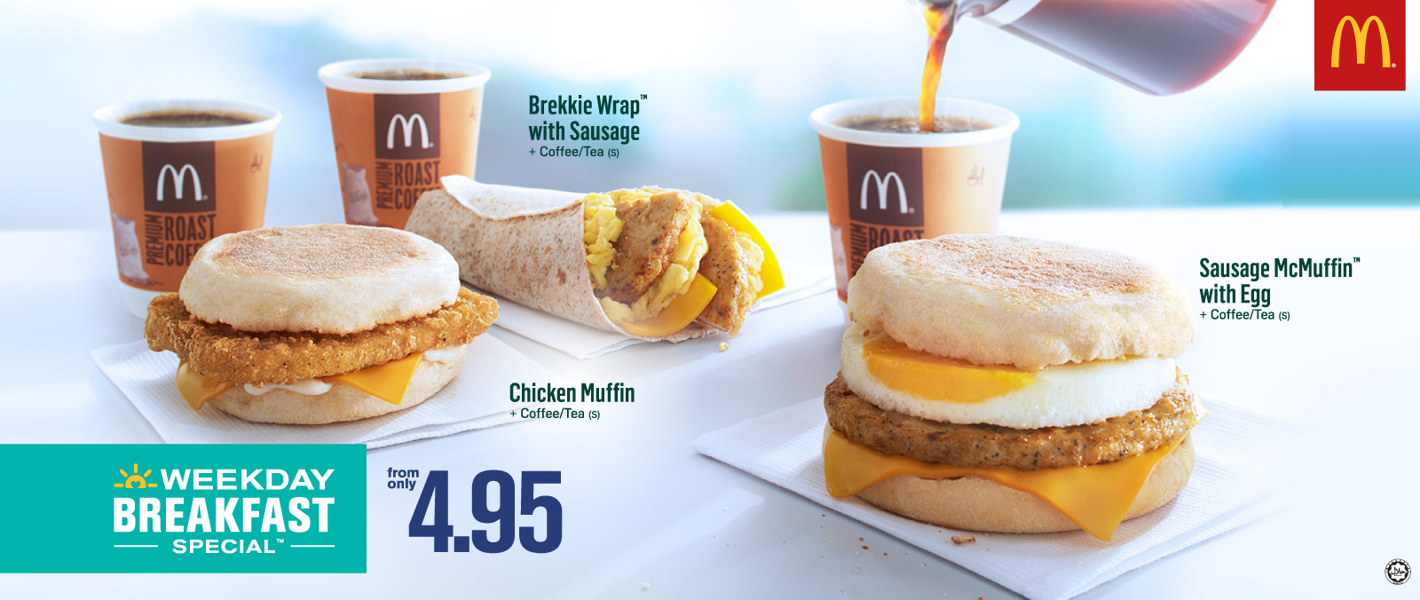 McDonald's Malaysia Weekday Breakfast Promotion