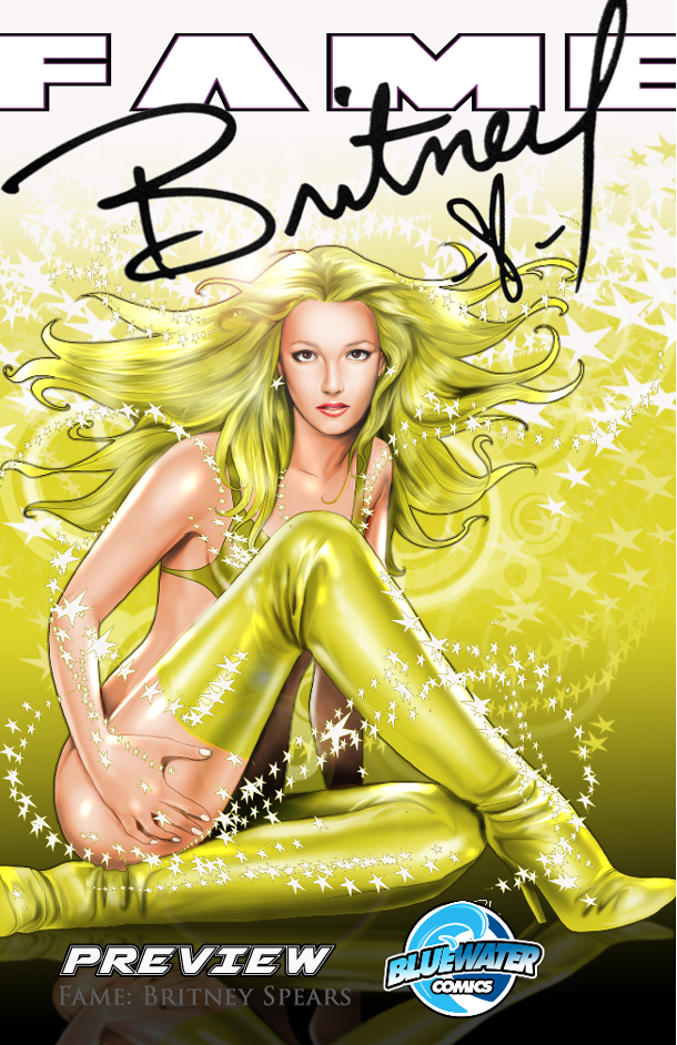 BRITNEY SPEARS PART ONE A FIVE PAGE PREVIEW Comic Book And Movie Reviews