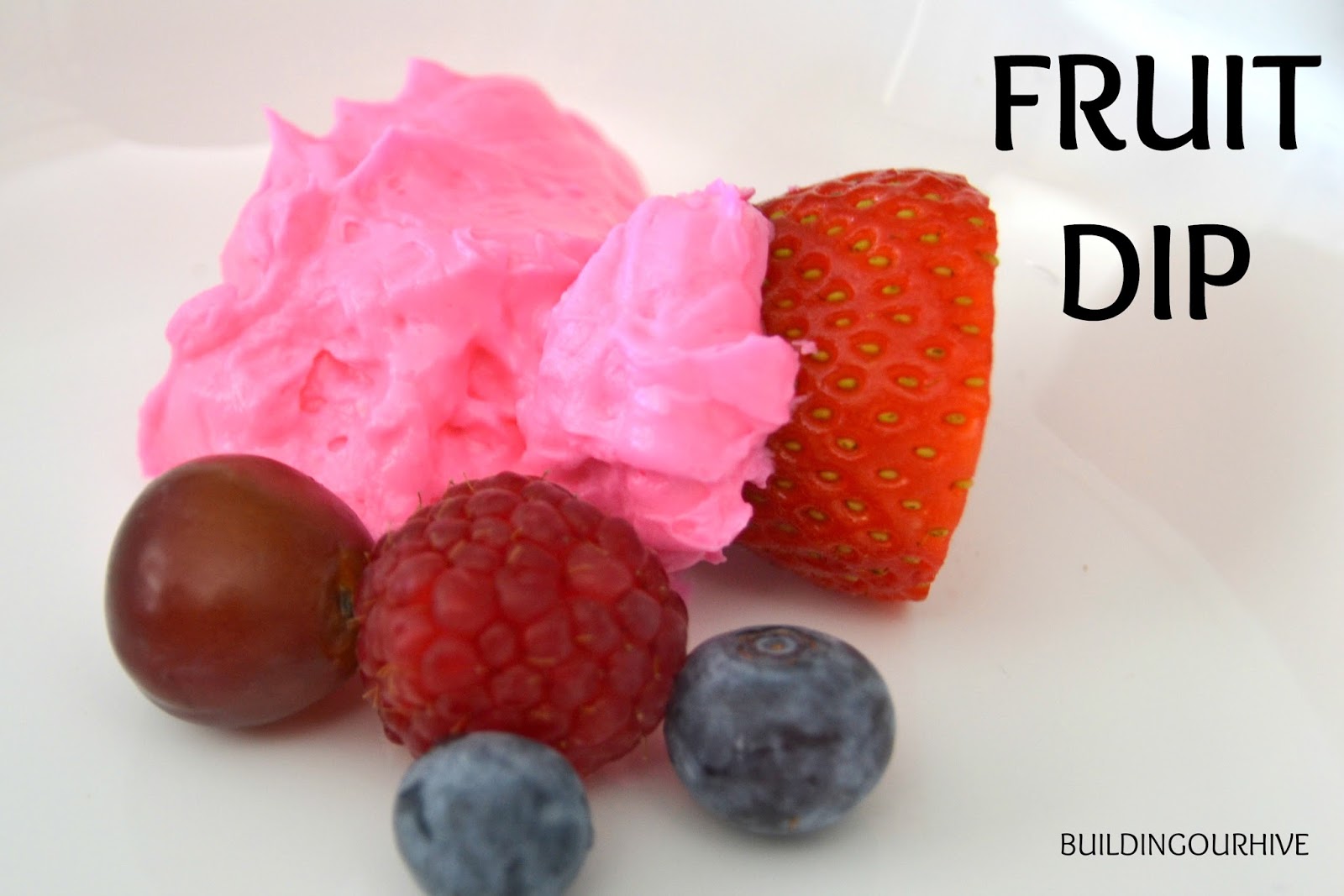 Building Our Hive Fruit Dip