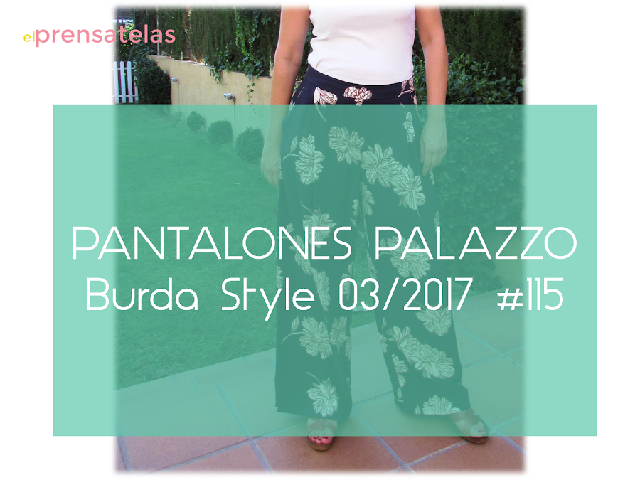 Patrón palazzo Burda