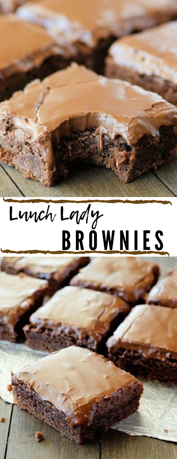Lunch Lady Brownies #dessert #cakes #brownies #pie #bars