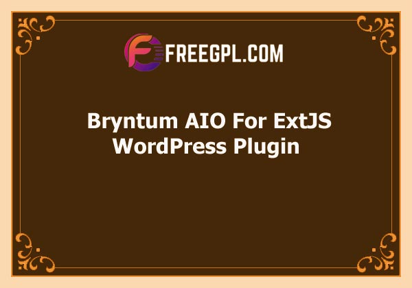 Bryntum AIO For ExtJS Free Download