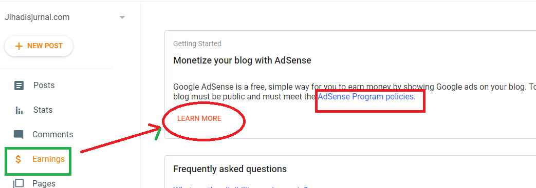 Jalan Menuju Monetisasi: Panduan Lengkap Mendaftarkan Blog ke Google AdSense