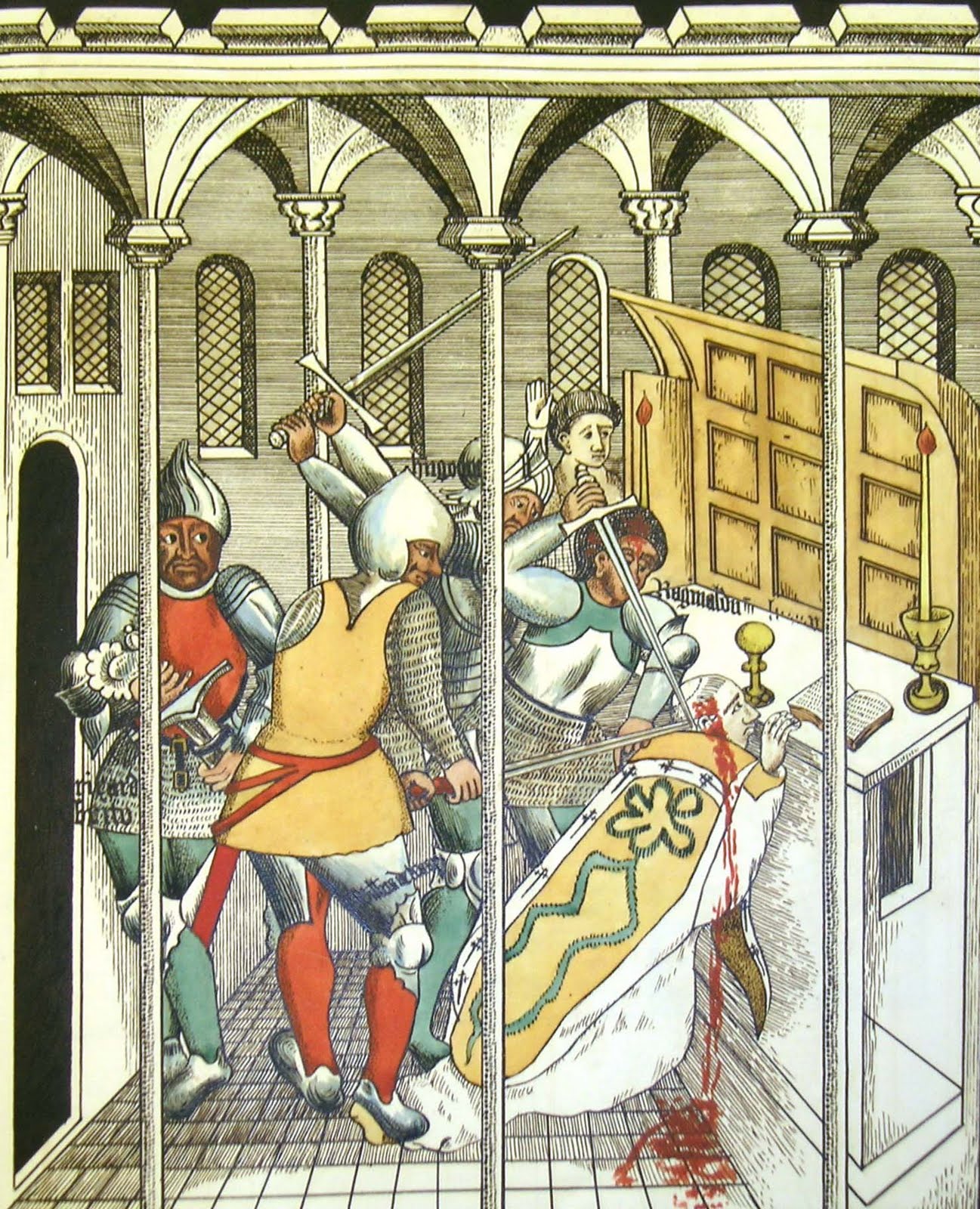 Streams of the River The death of Thomas Becket