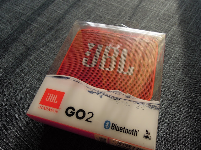 [開箱] JBL GO2 藍芽喇叭, 防水IPX7 , 大音量, 重低音加強