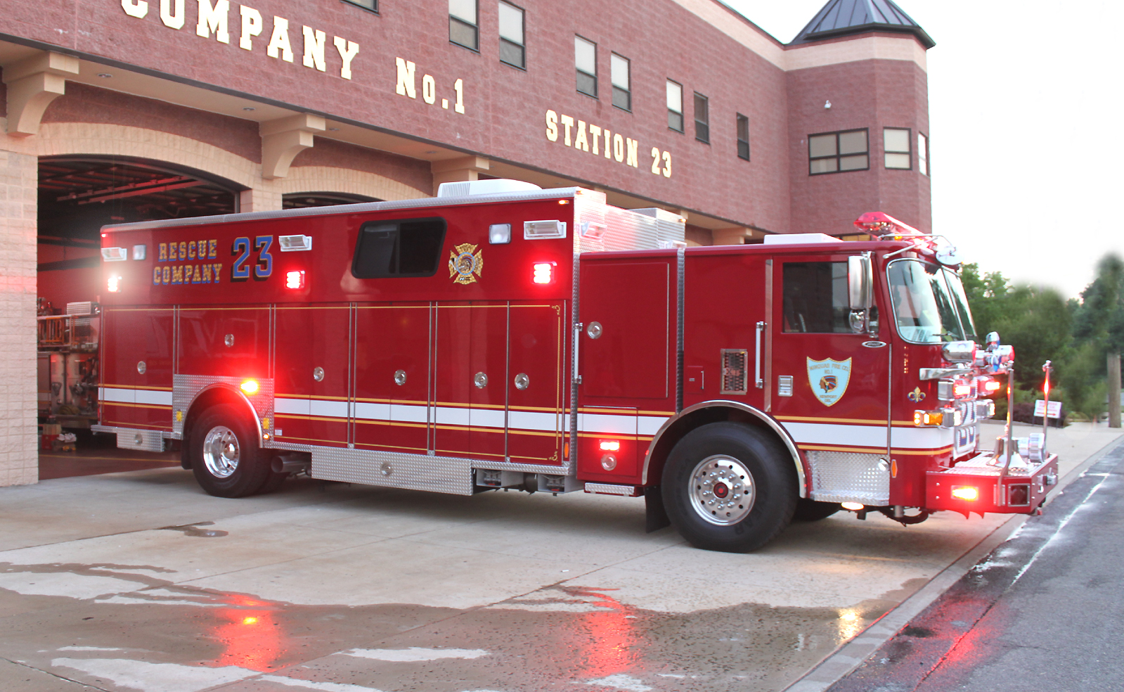 Пожарная машина Rescue Fire Dept