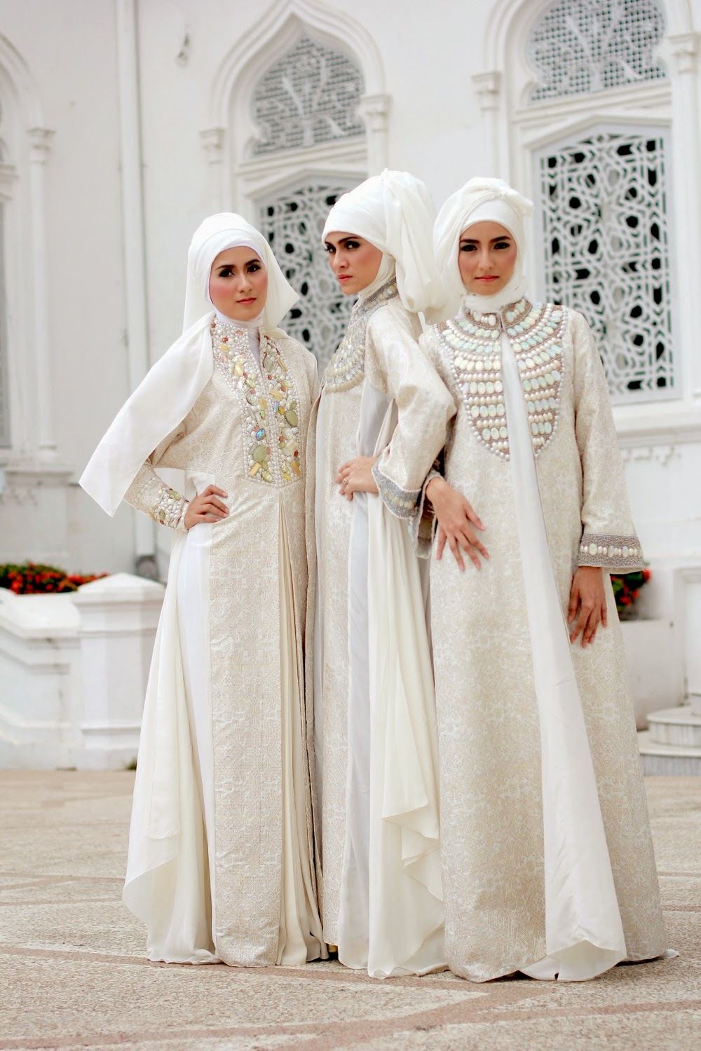 Model Gamis Orang Gemuk dan Pendek Terbaru 2019