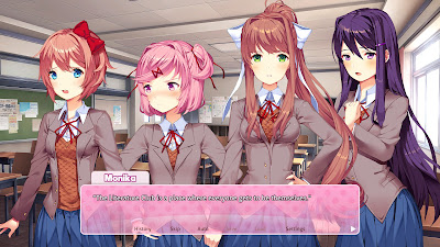 Doki Doki Literature Club Plus Game Screenshot 1