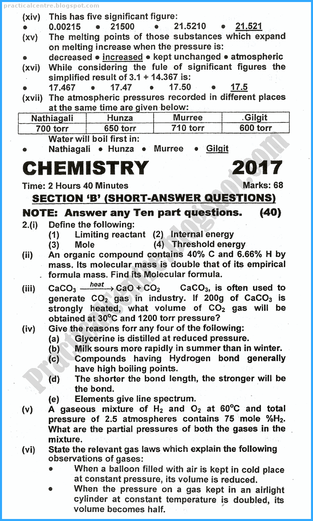 11th-chemistry-five-year-paper-2017