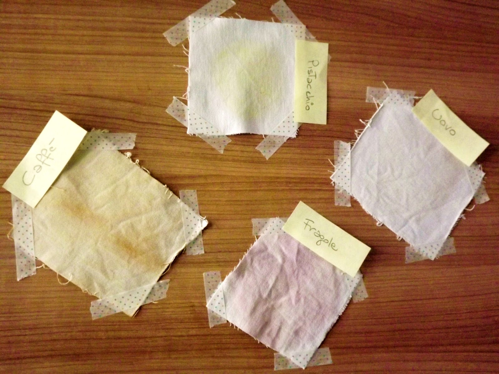 Informazione: Macchie Di Biro Su Cotone Bianco