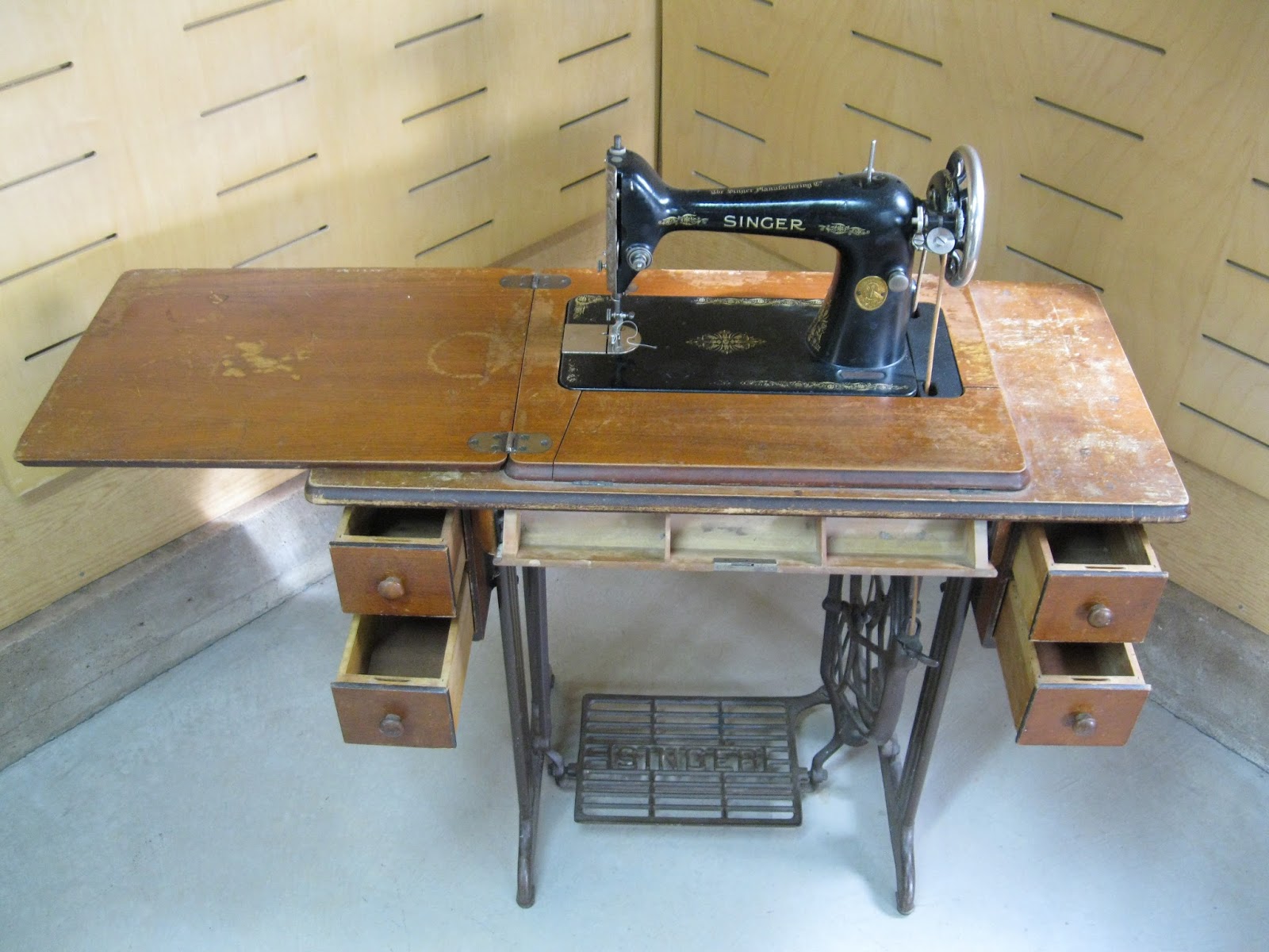 Furious Creation Treadle Sewing Machine Refinish