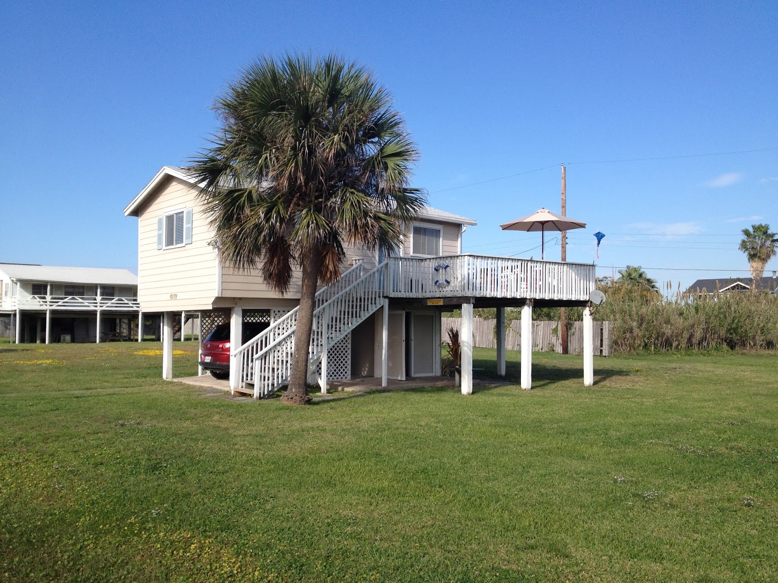 Salty Dog Galveston Beach Cabin Rental September 2012