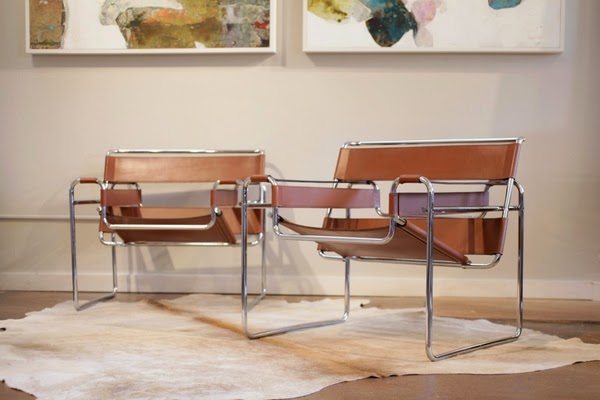 Wassily chair, the first curved steel design