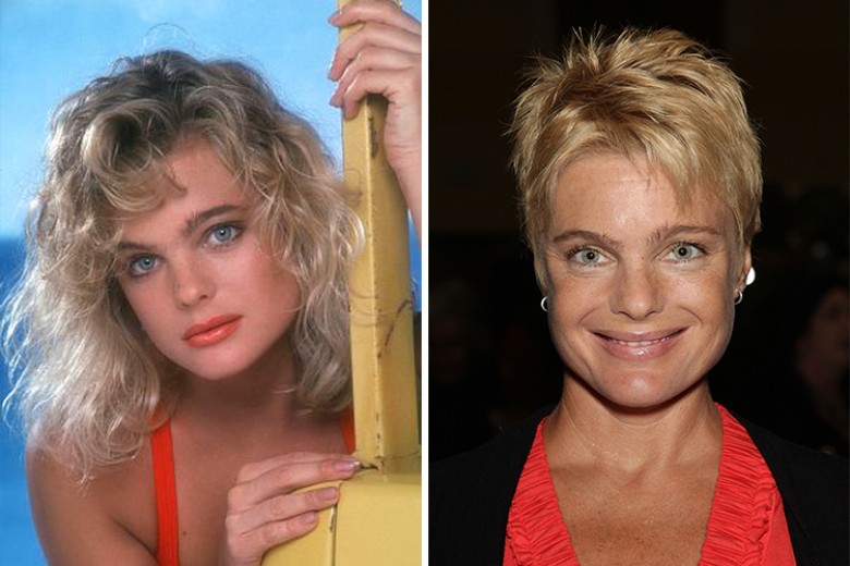 Erika Eleniak was another blonde beauty who was smoking hot during her time...