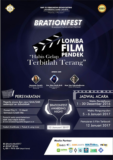 Lomba Film Pendek Wisata | lomba film pendek bationfest 2017 unib kita Lomba Film Pendek Wisata | lomba film pendek bationfest 2017 unib kita
