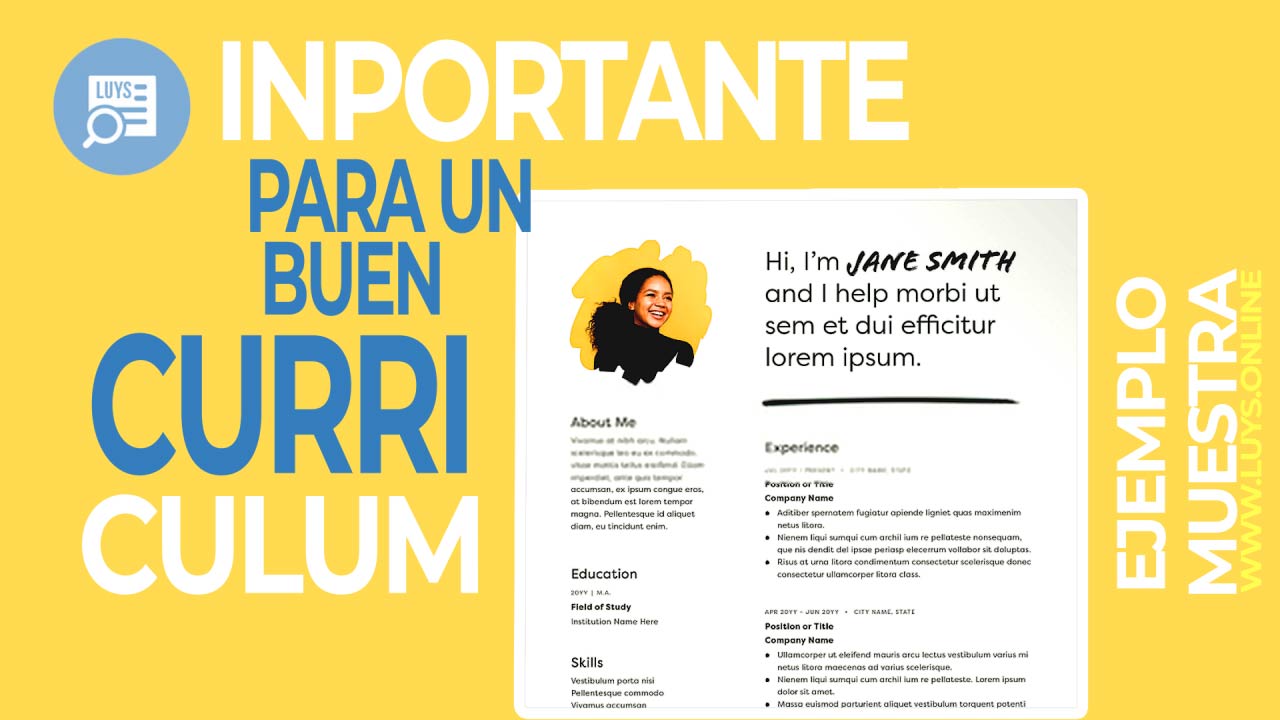 cosas más importantes para escribir en su currículum