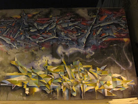 Keele wall graffiti example