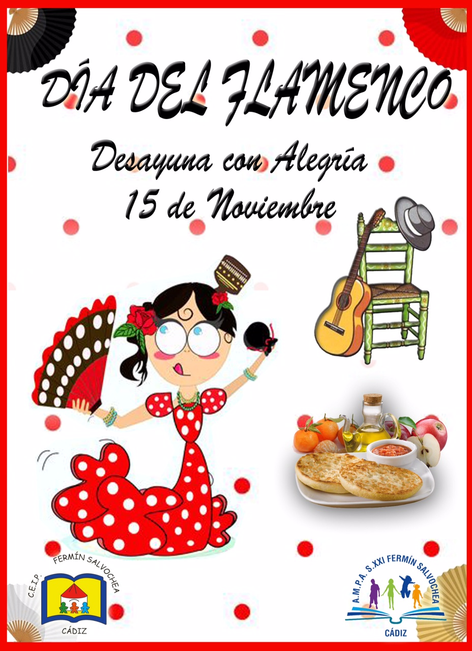 Colegio Fermín Salvochea "Día Internacional del Flamenco"