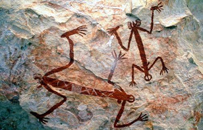 Arte rupestre aborigen, Australia