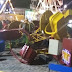 Brinquedo de parque de diversões cai e deixa duas crianças feridas em Itaberaba