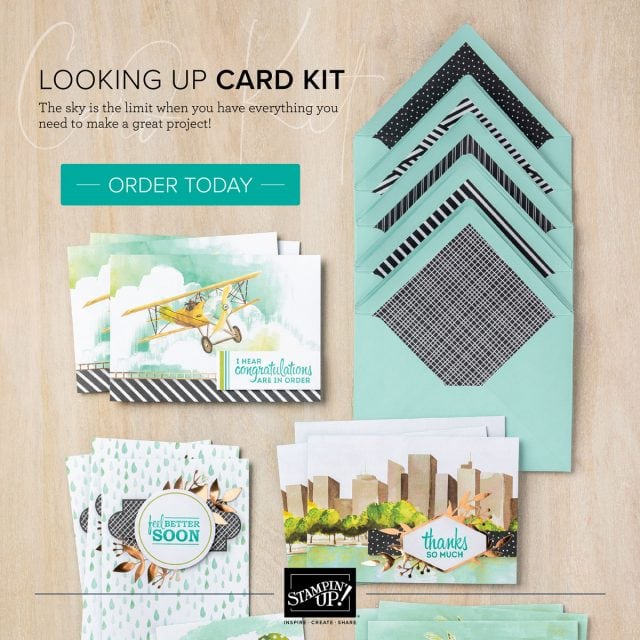 Looking Up Card Kit Stampin Up