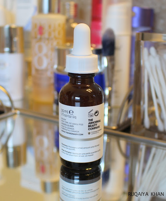 The Ordinary Caffeine Solution 5% + EGCG for puffiness and dark circles - Review