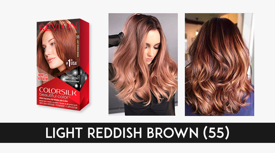 NeoStopZone | Revlon ColorSilk Beautiful color | Light Reddish Brown 55