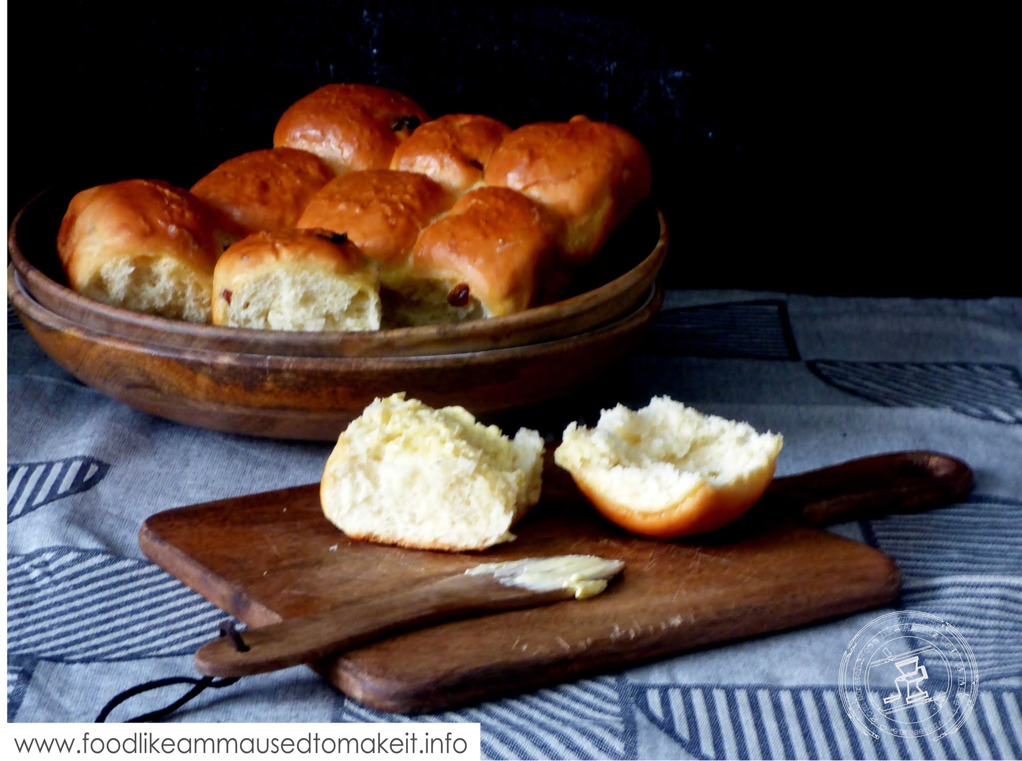 easy raisin bun recipe