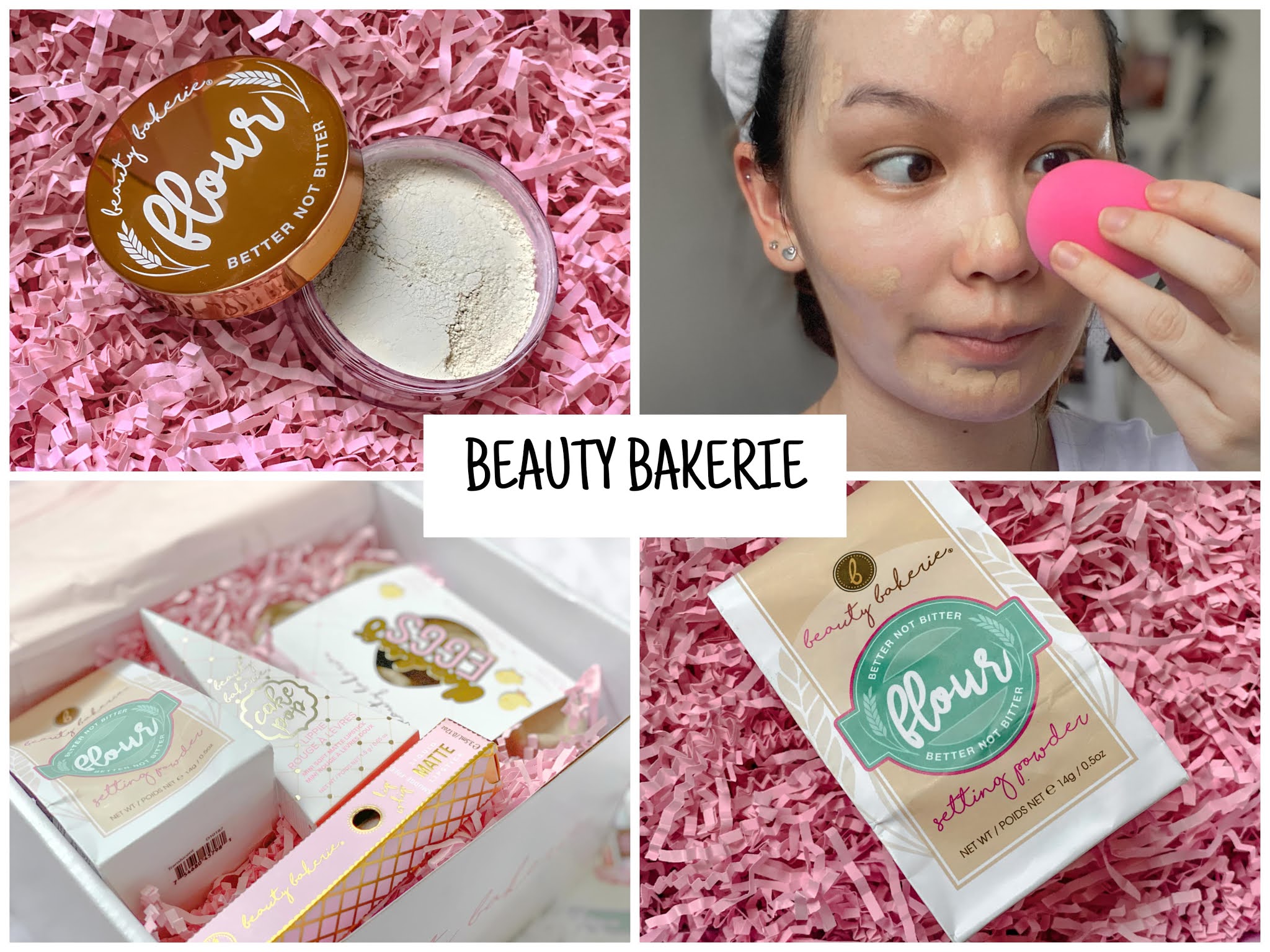 Beauty Bakerie Makeup Review Blending Egg Beauty Sponges, Flour