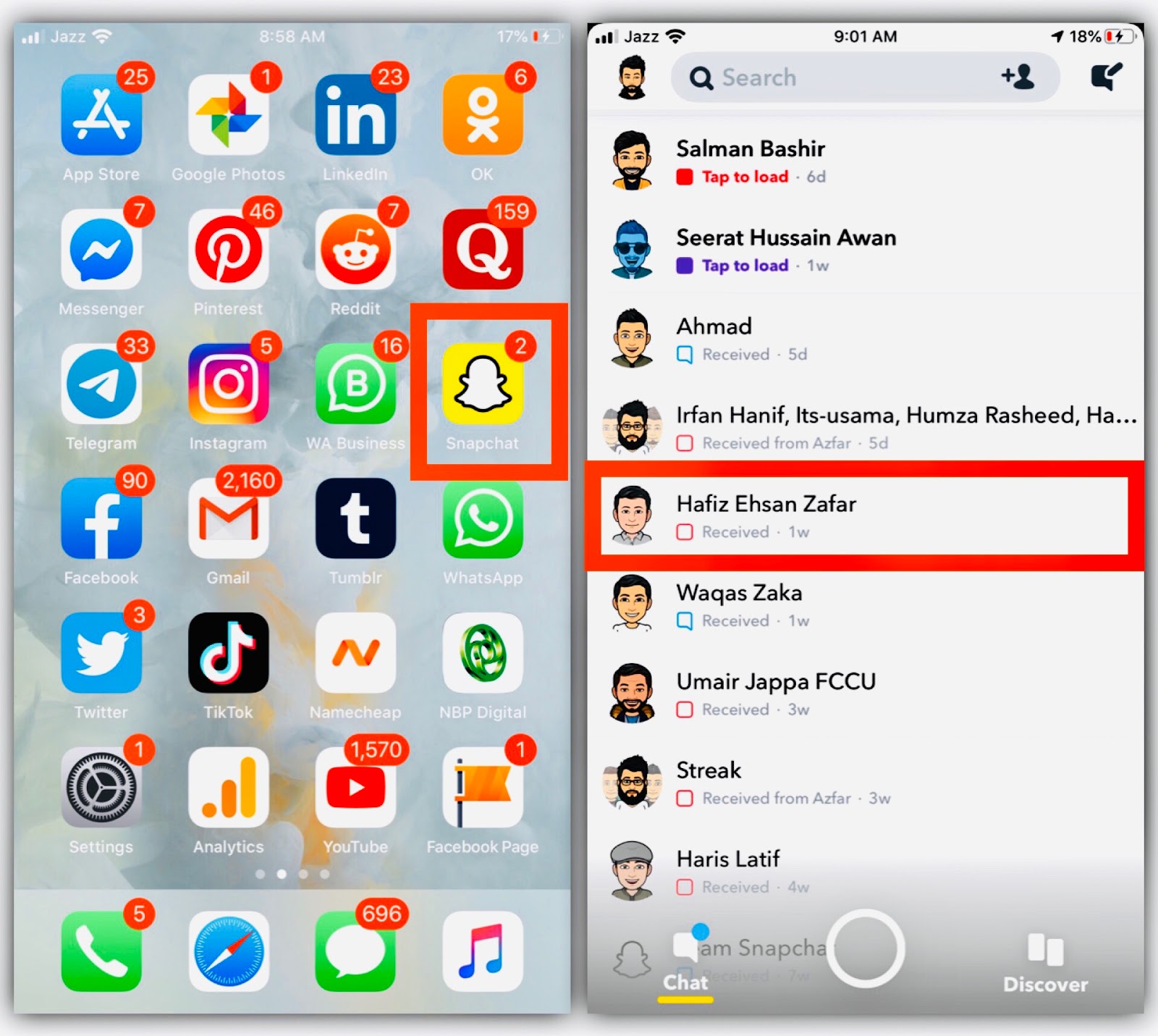 How To Send Blank Message In Snapchat