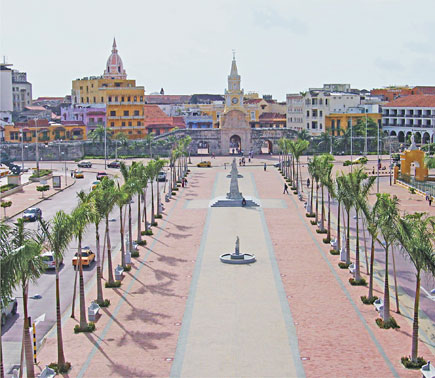 Vive Cartagena de Indias, Turismo e Historia Camellón de los Mártires