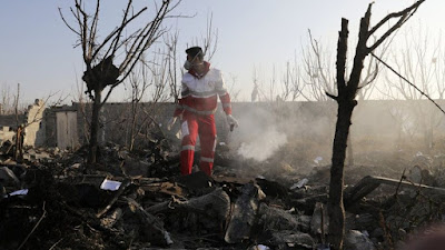 Se estrella en Teherán un avión ucraniano, hay 176 muertos