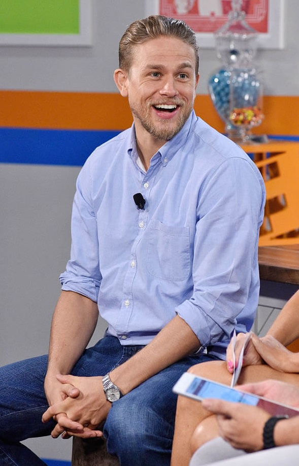Charlie Hunnam Promoting 'King Arthur Legend Of The