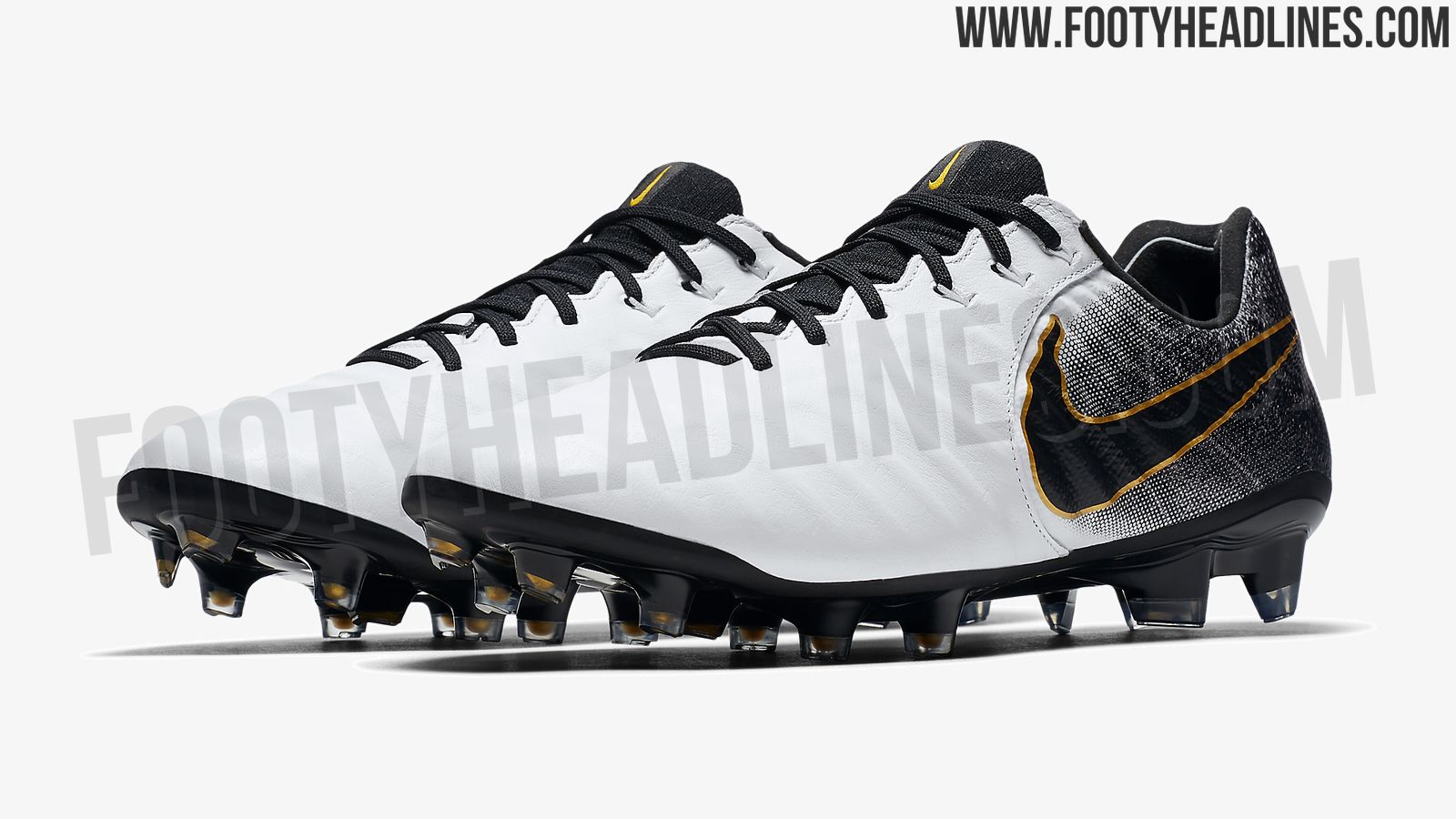 White Black Gold Nike Tiempo 2018 Boots Released Footy Headlines