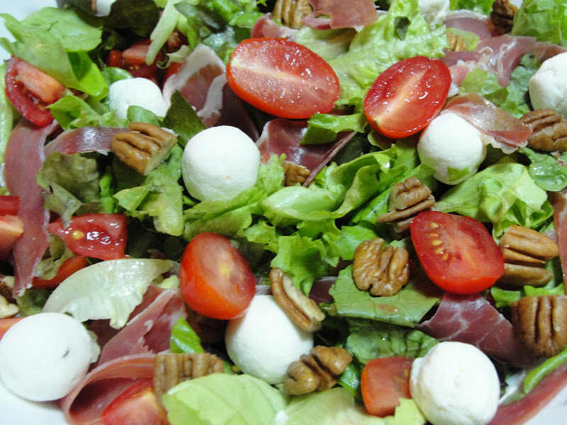 DISFRUTA COCINAR ENSALADA DE JAMON SERRANO