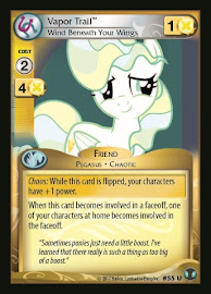 My Little Pony Vapor Trail, Wind Beneath Your Wings Defenders of Equestria CCG Card