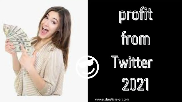 profit from Twitter 2021