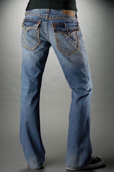 true religion bell bottom jeans mens