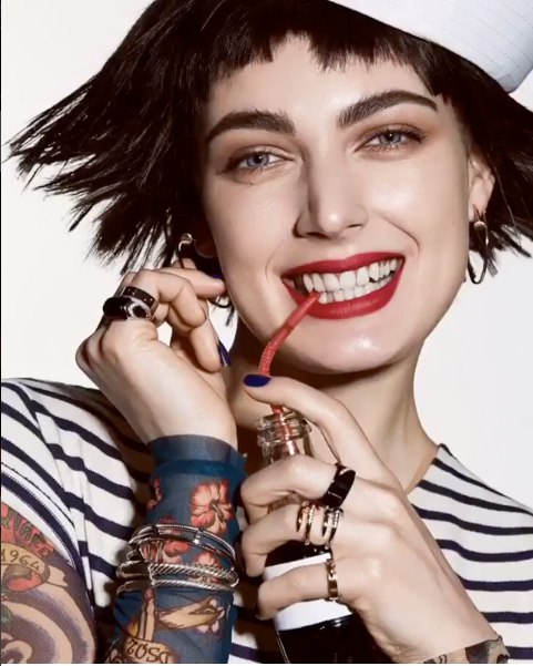 V.G.models: Мария Горностаева в апрельском номере журнала ELLE. Россия.