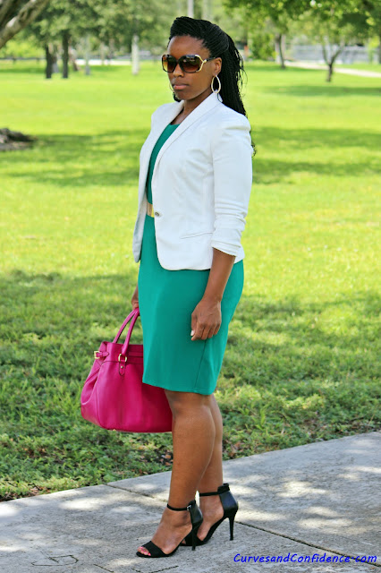 Curves and Confidence | A Miami Style Blogger: Budget Friendly Office ...
