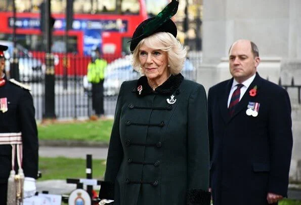 The Duchess of Cornwall attended the 92nd Field of Remembrance in London