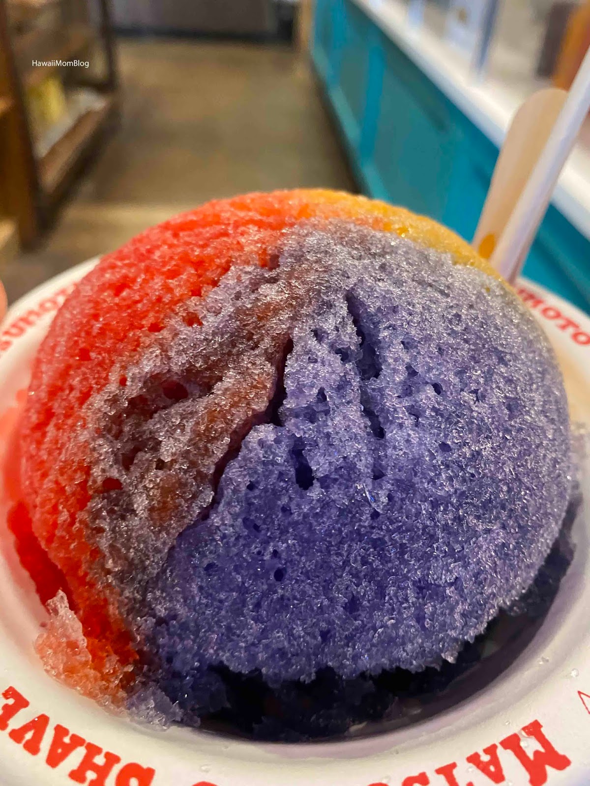 Hawaii Mom Blog Matsumoto Shave Ice