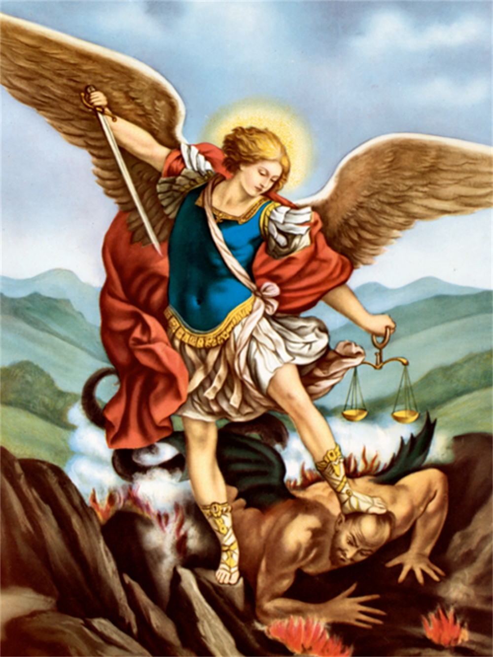 മുഖ്യ ദൈവദൂതനായ വി.മിഖായേലിനോടുള്ള ജപം ST MICHAEL PRAYER kerala