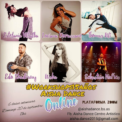 Una gran jornada recibiendo la primavera. Imperdible... Ya te anotaste? Seminario%2BAisha%2BDance