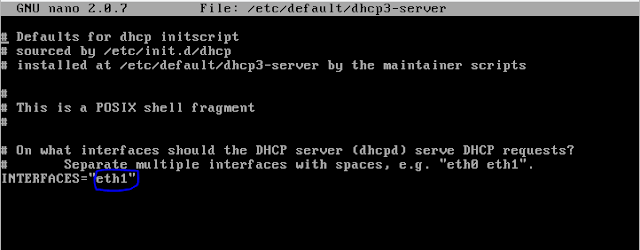 Configurasi DHCP Server Debian