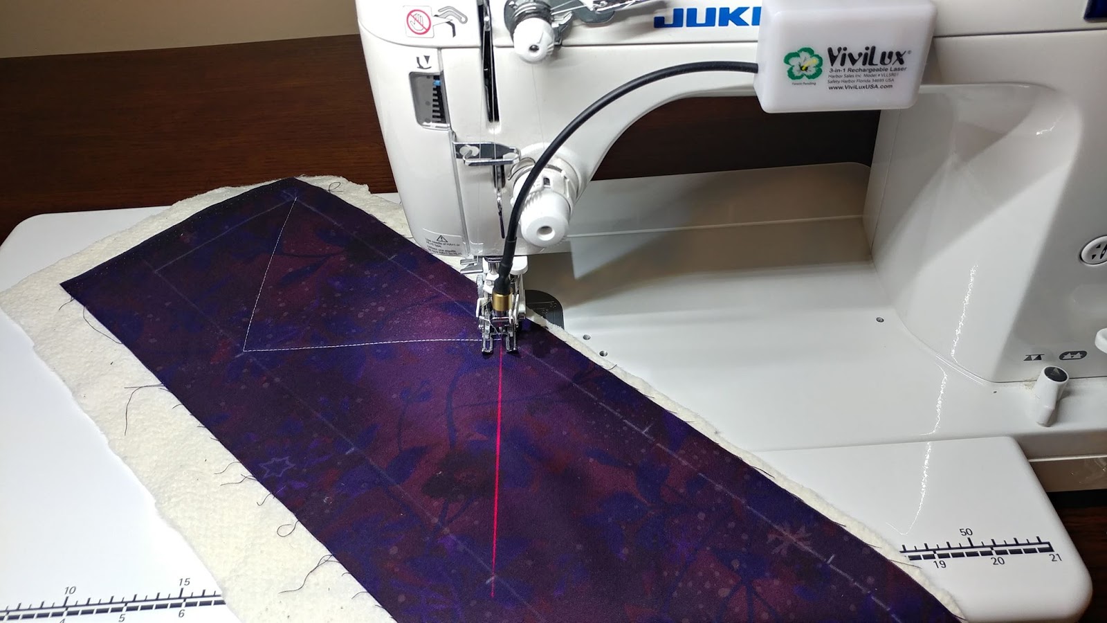Slice of Pi Quilts 7 Ways to Use a Laser on Your Sewing Machine