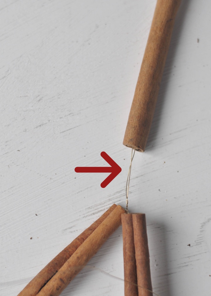 LiebesSeelig: DIY hoch 3 Weihnachten – Himmeli-Zimt-Kranz