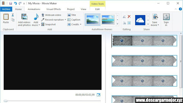 Descargar Windows Movie Maker